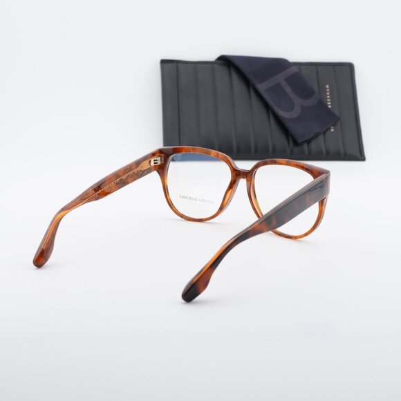 Victoria Beckham VB2617 218 Geometric Eyeglasses - Havana Caramel 55mm
